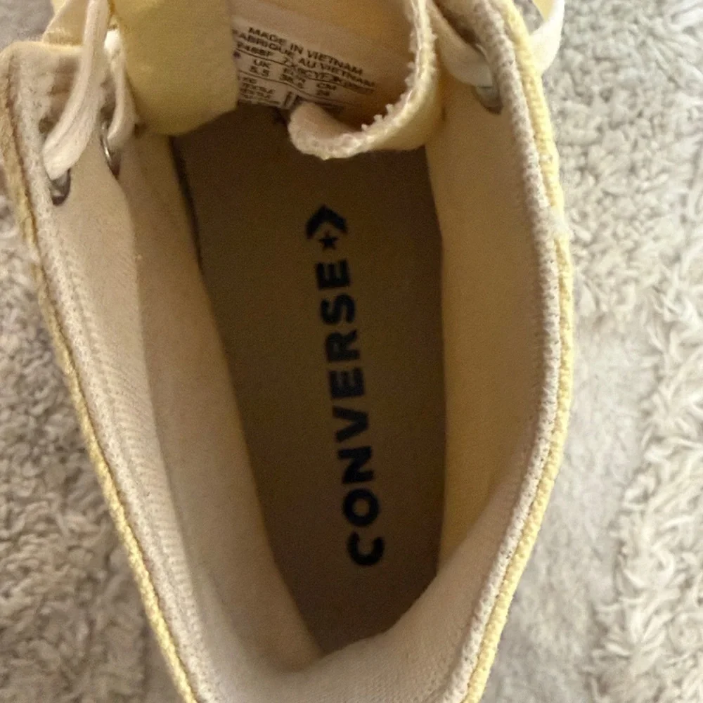 CONVERSE Kids' Chuck Taylor All Star Eva Lift High-top Sneakers In Yellow